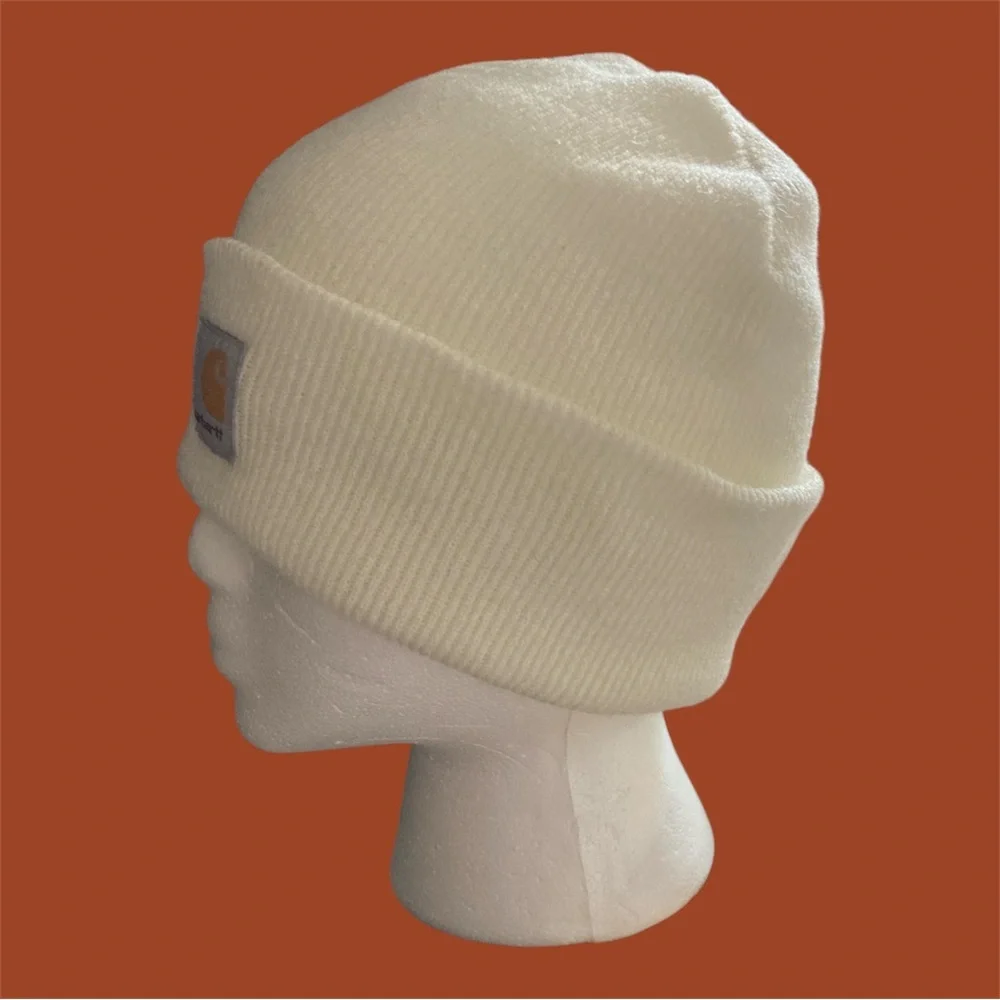 Carhartt AH8990 Marshmallow Child/Youth Cuffed Knit Beanie Watch Cap OS NWOT